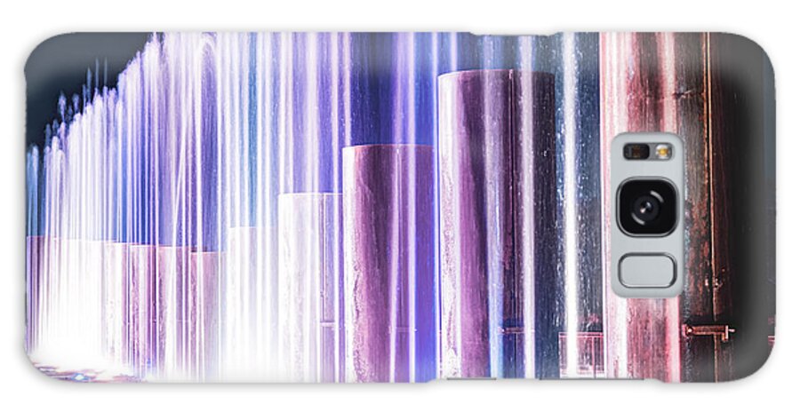 Branson Fountains Galaxy Case featuring the photograph Fountains of Branson Landing Missouri by Gregory Ballos