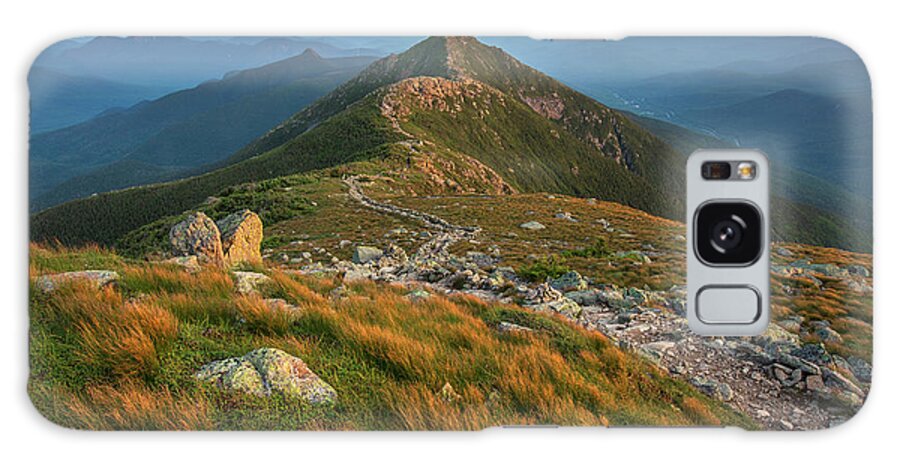 Franconia Galaxy Case featuring the photograph Franconia Ridge Sunset Glow 2 by White Mountain Images