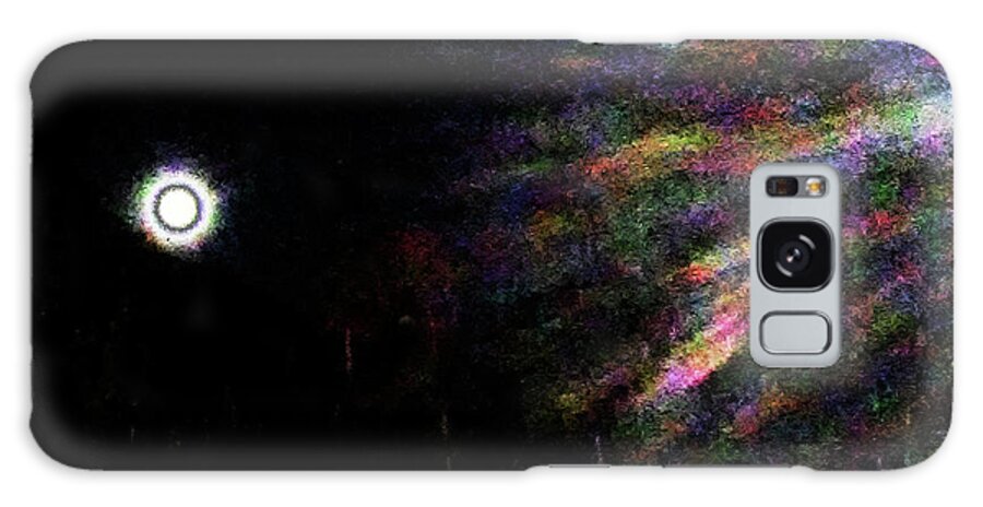 Moon Galaxy Case featuring the photograph Full Moon by Andrew Lawrence