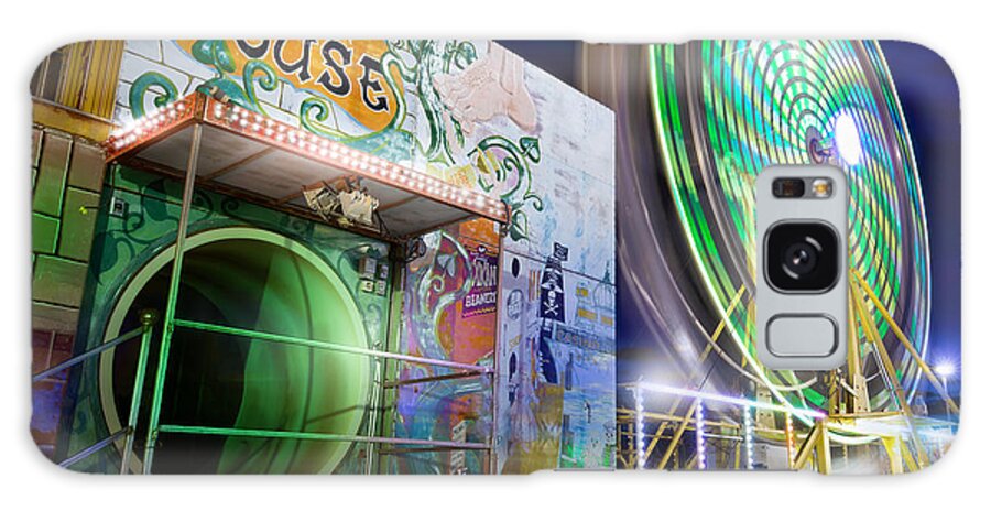 Carnival Galaxy Case featuring the photograph Funhouse Ferris Wheel by Mark Andrew Thomas