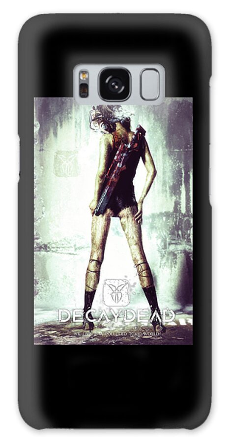 Argus Dorian Galaxy Case featuring the digital art Future Cyber Assassin by Argus Dorian