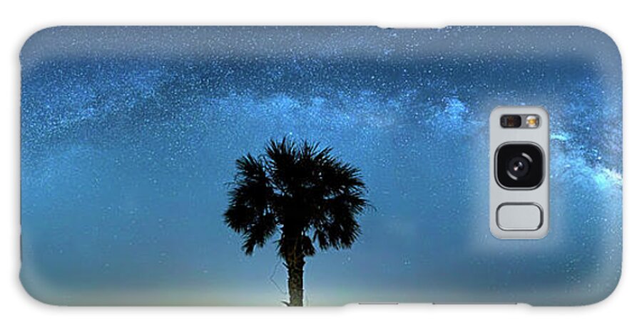 Milky Way Galaxy Case featuring the photograph Galactic Ocean by Mark Andrew Thomas