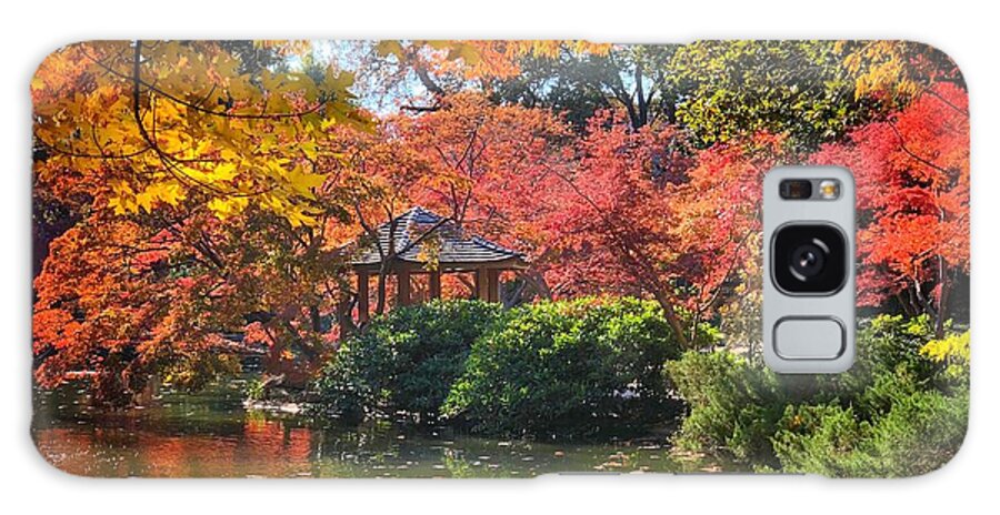 Japanese Garden Galaxy Case featuring the photograph Garden of Serenity by Doris Aguirre