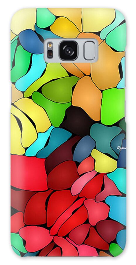 Abstract Galaxy Case featuring the painting Generous Spirit by Rafael Salazar