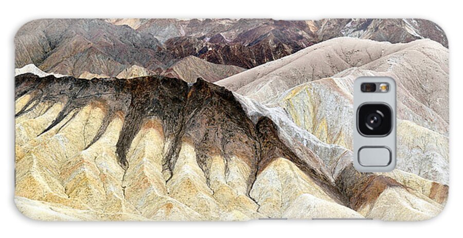 Landscape Galaxy Case featuring the photograph Geologic Abstract Art. by Paul Martin