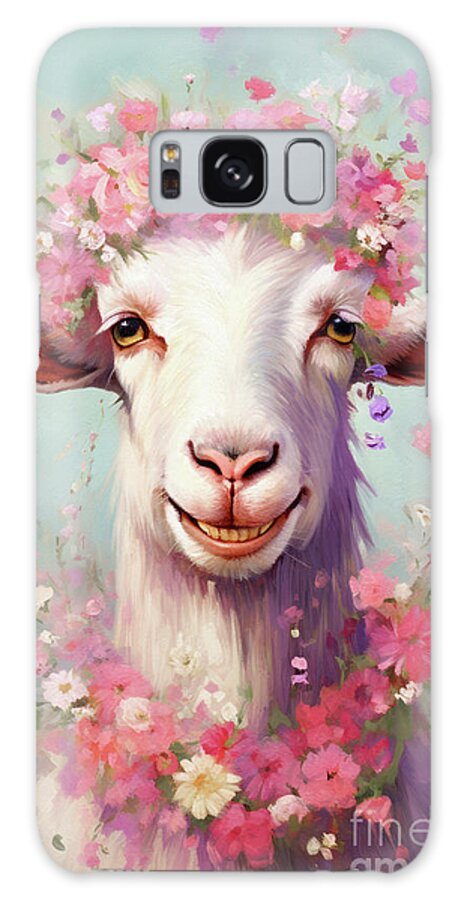 Goat Galaxy Case featuring the painting Goat Cheese by Tina LeCour