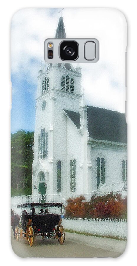 Church Galaxy Case featuring the photograph Going to Church by Robert Carter