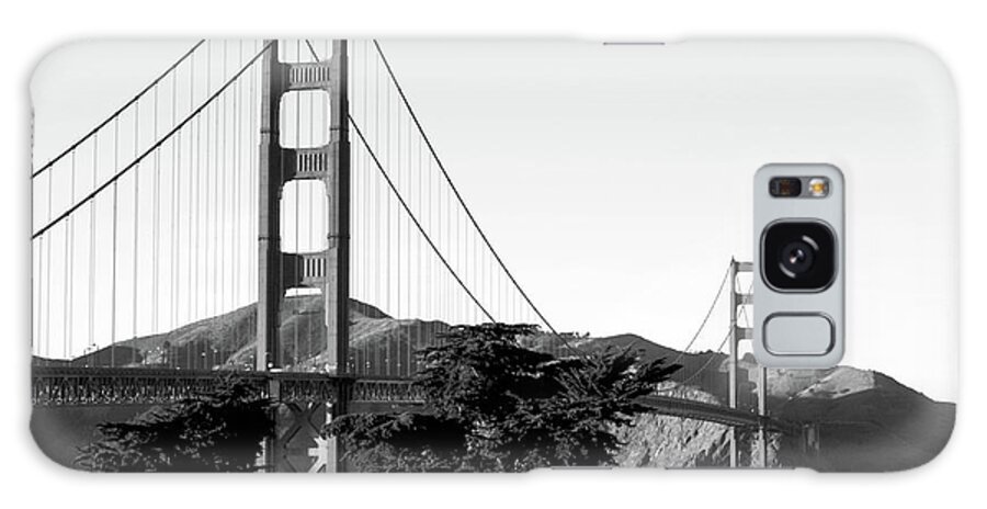 Golden Gate Bridge Galaxy Case featuring the photograph Golden Gate Bridge at Sunset by Kimberly Blom-Roemer