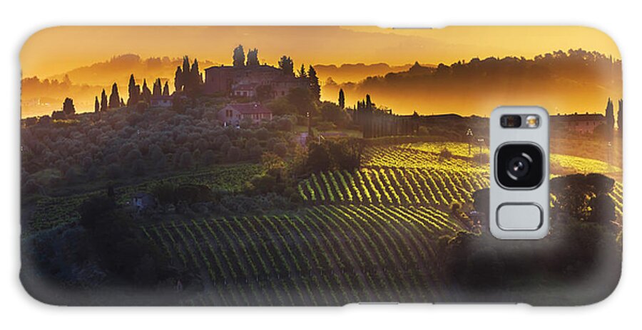 Italy Galaxy Case featuring the photograph Golden Tuscany by Evgeni Dinev