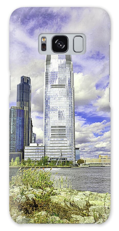Goldman Sachs Tower Galaxy Case featuring the photograph Goldman Sachs Tower - Building or Crown Jewel by Allen Beatty