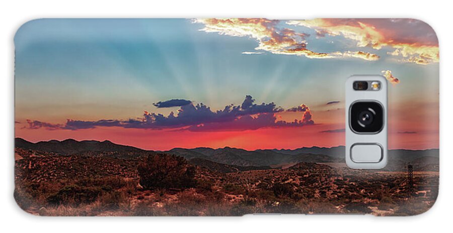 American Southwest Galaxy Case featuring the photograph Good Evening Arizona by Rick Furmanek