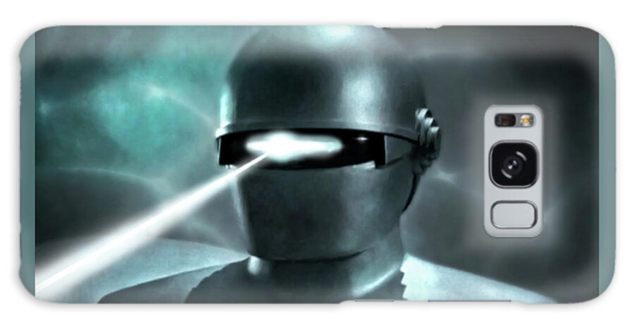 2d Galaxy Case featuring the digital art Gort - The Day The Earth Stood Still by Brian Wallace