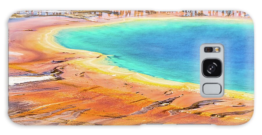 Yellowstone Galaxy Case featuring the photograph Grand Prismatic Spring #3 by Alberto Zanoni