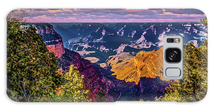 Epic Grand Canyon View Galaxy Case featuring the photograph Grandioso by Az Jackson