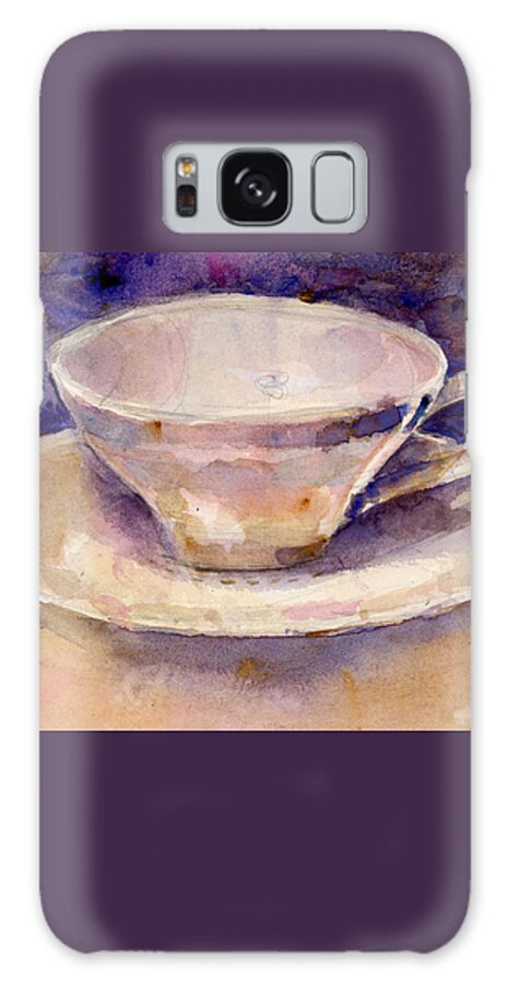 China Galaxy Case featuring the painting Grandma China Cup by Dorrie Rifkin