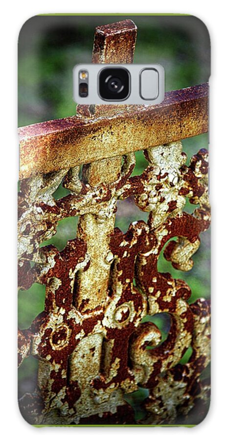 Abstract Galaxy Case featuring the photograph Graveyard Rustic Beauty by Michelle Liebenberg