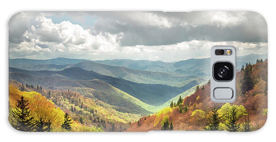 Spring Galaxy Case featuring the photograph Great Smoky Mountains National Park NC Arrival by Robert Stephens