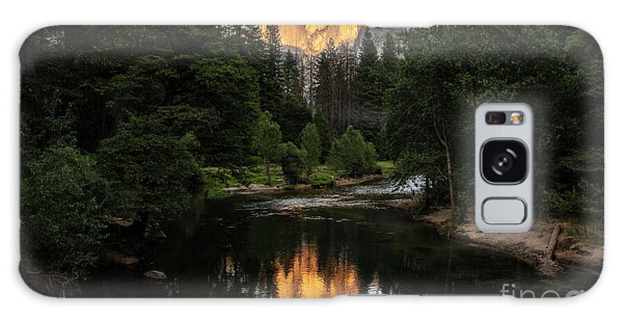 Yosemite Galaxy Case featuring the photograph Half Dome on Fire by Erin Marie Davis
