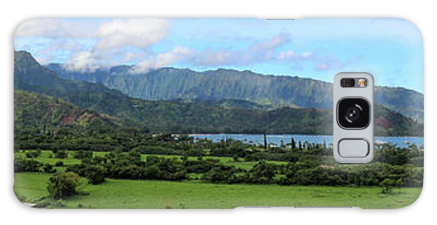 Kauai Galaxy Case featuring the photograph Hanalei by Tony Spencer