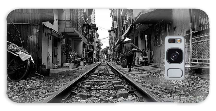Train Galaxy Case featuring the photograph Hanoi Life. by Daniel M Walsh