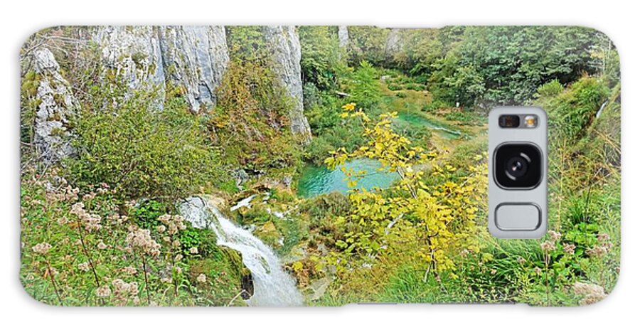 Plitvice Lakes Galaxy Case featuring the photograph Happiness at Plitvice Lakes by Yvonne Jasinski