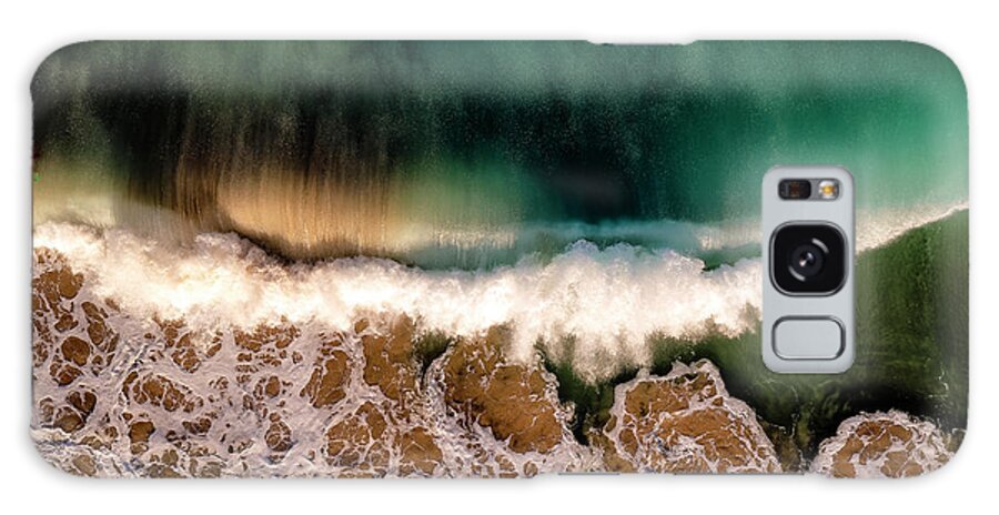 Hapuna Galaxy Case featuring the photograph Hapuna Wave by Christopher Johnson