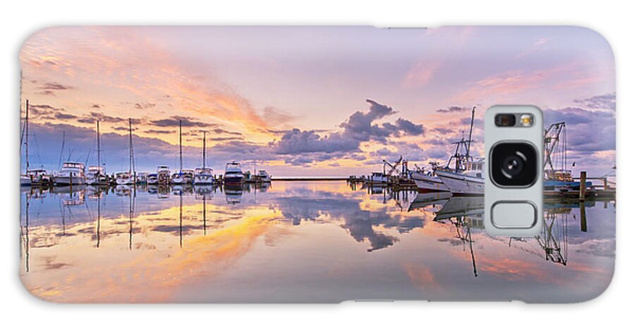Sunrise Galaxy Case featuring the photograph Harbor Sunrise by Ty Husak