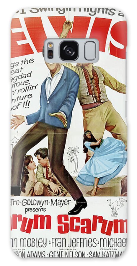 Harum Galaxy Case featuring the mixed media ''Harum Scarum, with Elvis Presley, 1965 by Movie World Posters