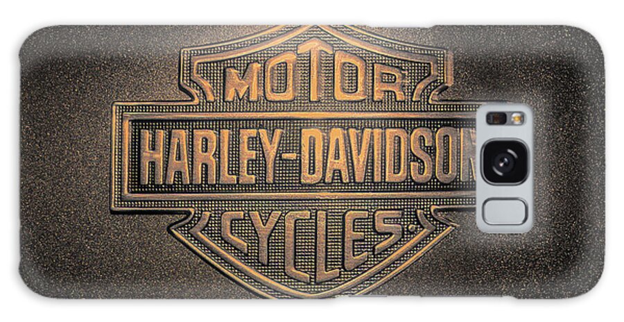 Motorcycle Galaxy Case featuring the digital art Harley Davidson-4 by John Kirkland