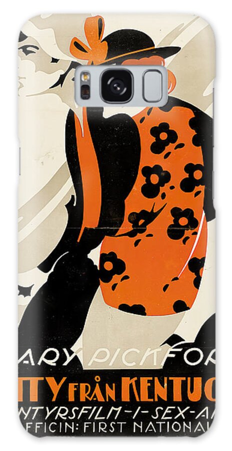 Heart Galaxy Case featuring the mixed media ''Heart O the Hills'', 1919 by Movie World Posters