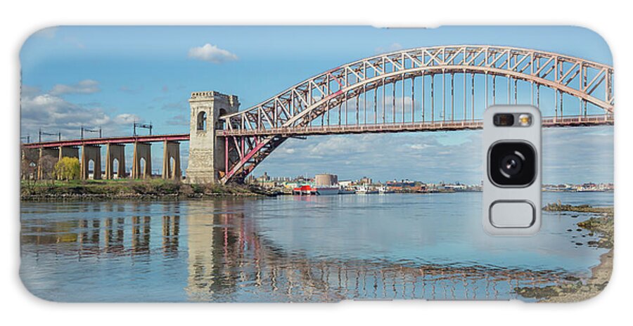 Astoria Park Galaxy Case featuring the photograph Hell Gate Arch by Cate Franklyn