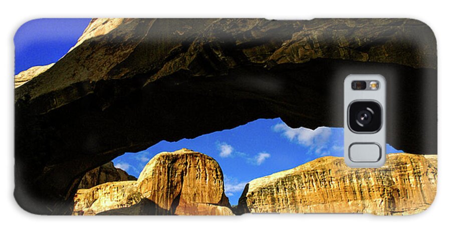 Capitol Reef Galaxy Case featuring the photograph Hickman Bridge - Capitol Reef National Park. Utah by Earth And Spirit