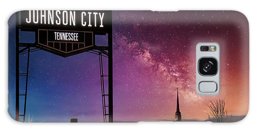 Johnson City Galaxy Case featuring the photograph Historic Johnson City, Tennessee by Shelia Hunt