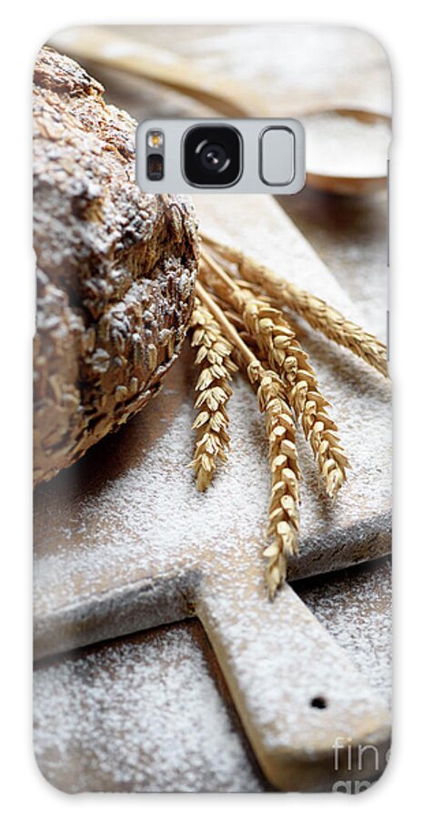 Bread Galaxy Case featuring the photograph Homemade bread with cereals by Jelena Jovanovic