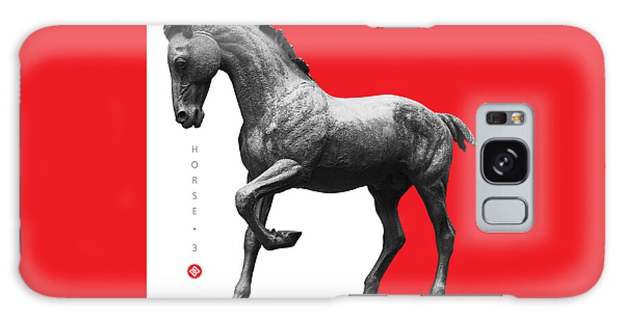 Horse Photographs Galaxy Case featuring the photograph Horse 3 by David Davies