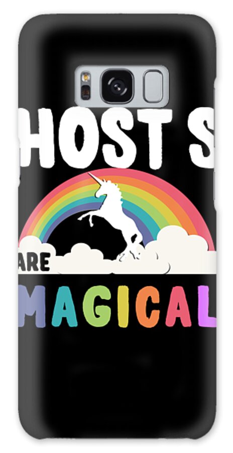 Funny Galaxy Case featuring the digital art Host S Are Magical by Flippin Sweet Gear