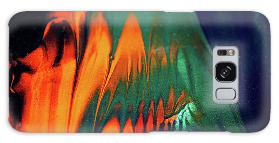Abstract Galaxy Case featuring the photograph Hot And Cold by Debbie Oppermann