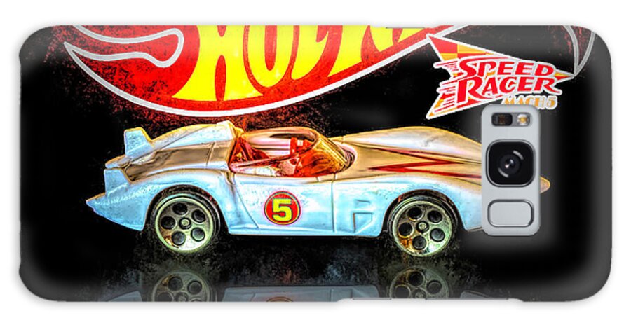  Hot Wheels Galaxy Case featuring the photograph Hot Wheels Speed Racer Mach 5 2 by James Sage