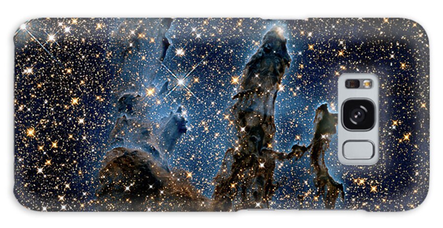 Photography Galaxy Case featuring the photograph Hubble Pillars of Creation by Nasa