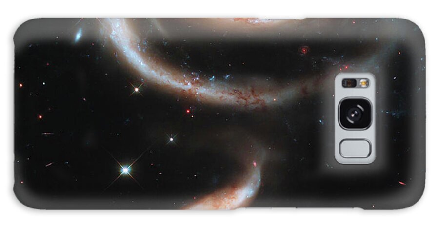 Photography Galaxy Case featuring the photograph Hubble Rose of Galaxies by Nasa