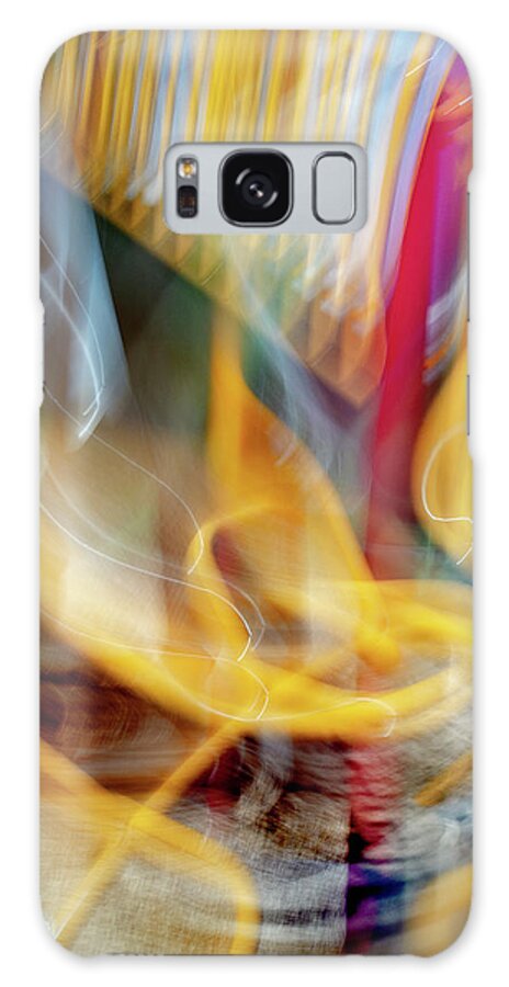Abstract Galaxy Case featuring the photograph I Want to Play on Everything by Dutch Bieber
