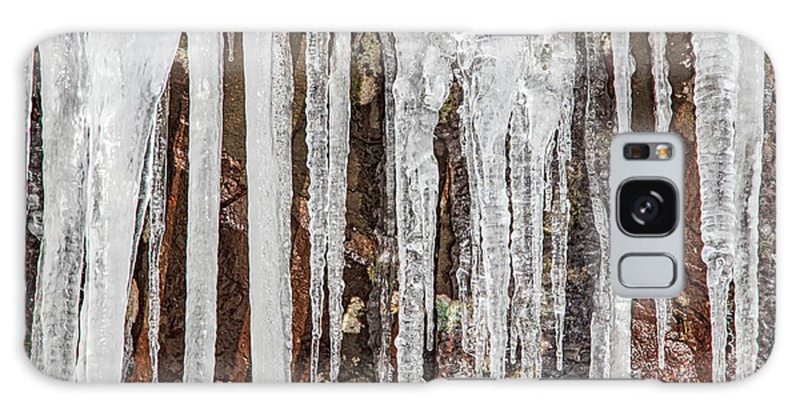 Maine Galaxy Case featuring the photograph Icicle Art by Stefan Mazzola