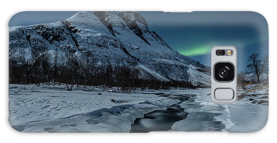 Mountains Galaxy Case featuring the photograph Icy mountain creek by Thomas Kast