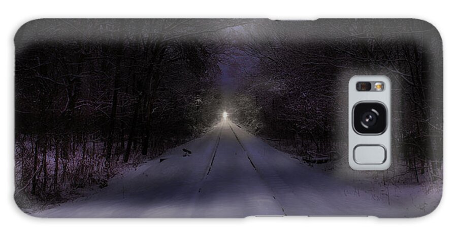 Christmas Galaxy Case featuring the photograph I'll be home for Christmas by Rick Lipscomb