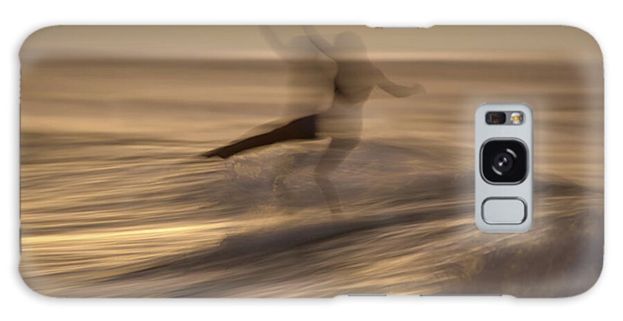 Surf Galaxy Case featuring the photograph In motion 3 by Nicolas Lombard