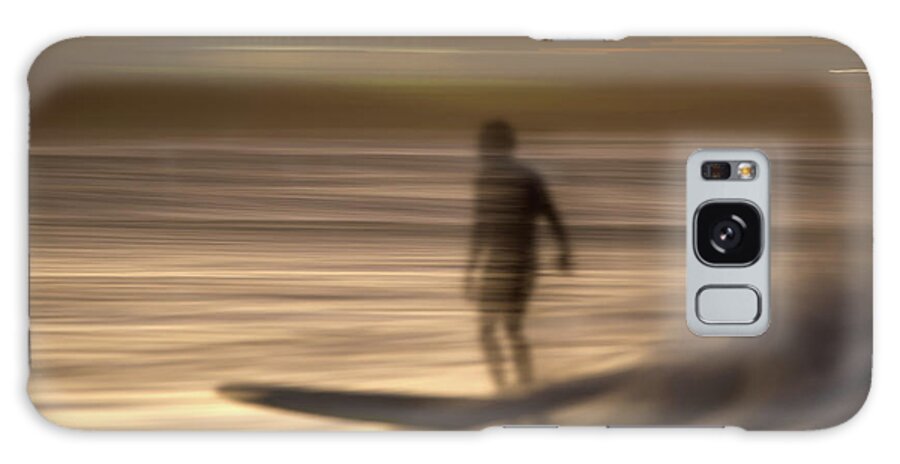 Surf Galaxy Case featuring the photograph In motion 4 by Nicolas Lombard