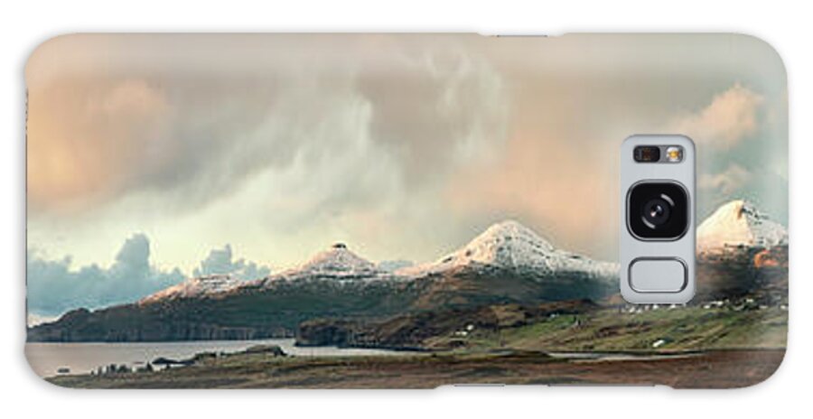Kremsdorf Galaxy Case featuring the photograph In The Land Of The Golden Skye by Evelina Kremsdorf