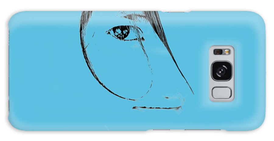 Face Galaxy Case featuring the photograph In Your Eye by Worldwide Photography