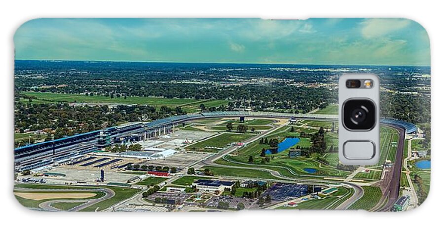 Indianapolis Motor Speedway Galaxy Case featuring the photograph Indianapolis Motor Speedway by Mountain Dreams