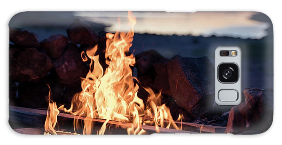 Campfire Galaxy Case featuring the photograph Instant Calm by Margaret Pitcher